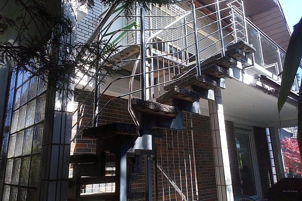 Brandschutz-Treppen und -Leitern