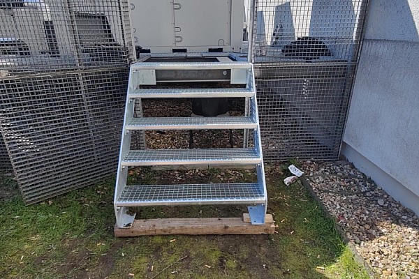 Brandschutz-Treppen und -Leitern